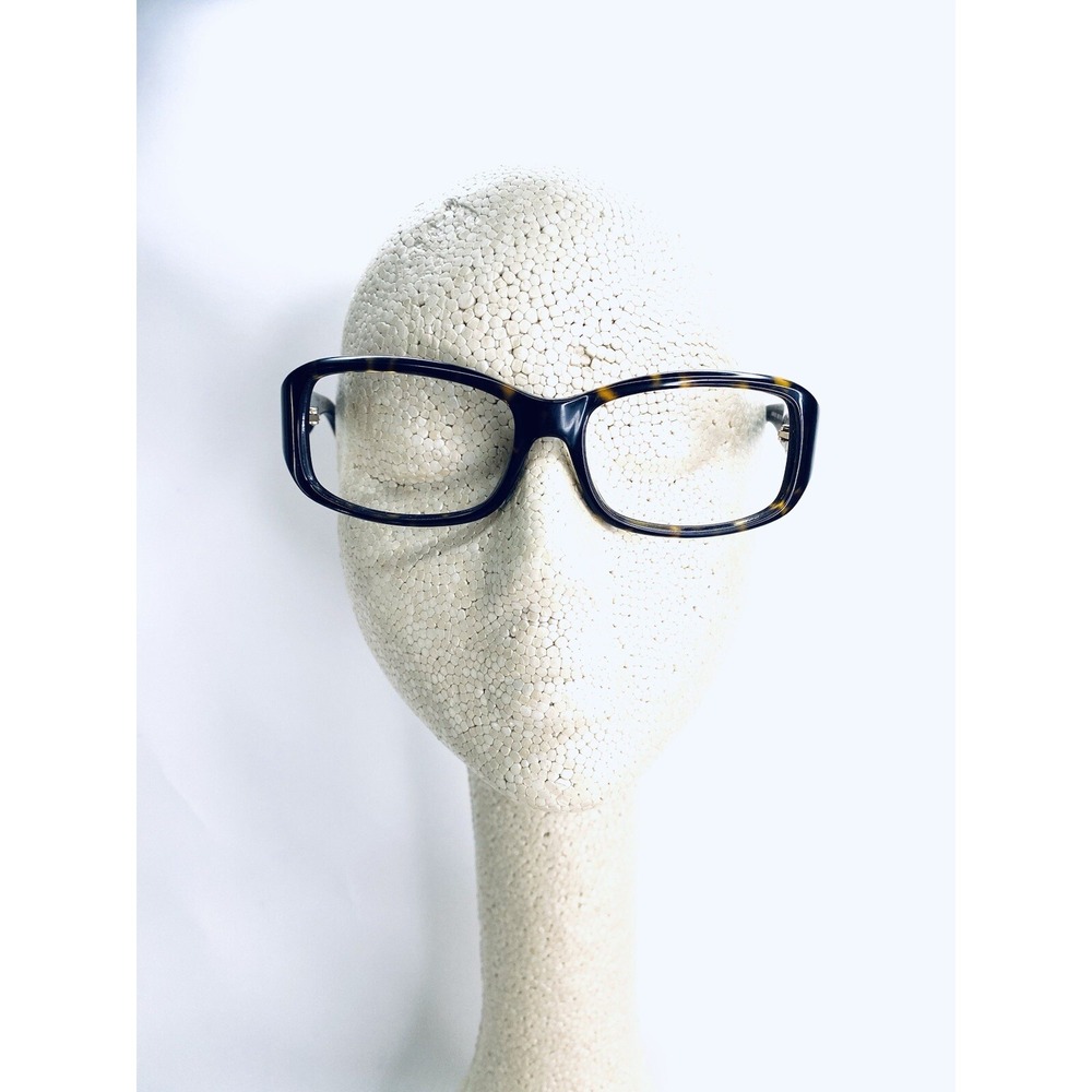 VTG Kate Spade Brown Tortoise Rectangular Eyeglasses Floral Marli/S 56 17 125 - Picture 8 of 11
